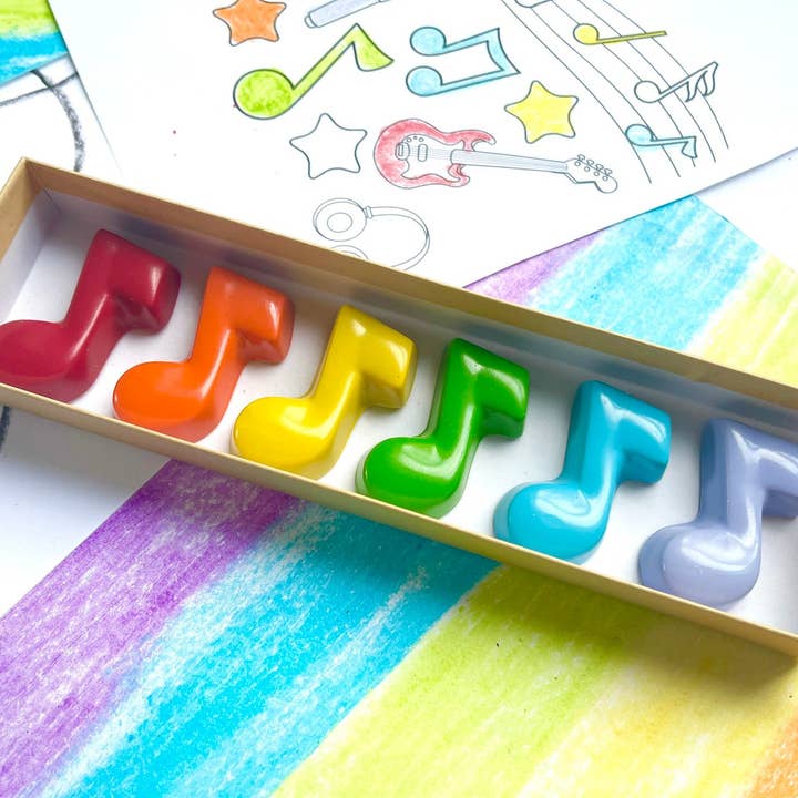 Music Crayons Gift Box for wholesale by KagesKrayons
