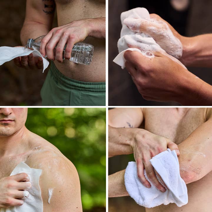 BulbHead - Wholesale All-Purpose Cleaning Wipes - NEW! Skunky XL | Disposable No Rinse Bathing Wipes | 25 Pack2