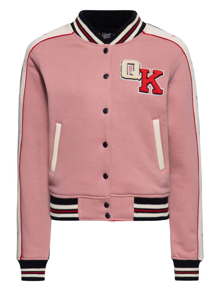 Casaco college "Star" em rosa por atacado de KING KEROSIN