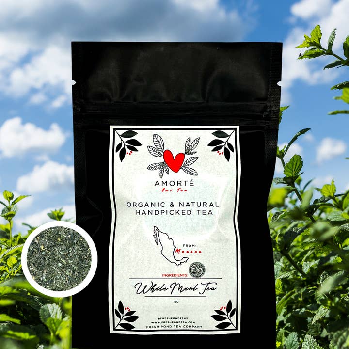 Tranquility White Mint Tea for wholesale by Fresh Pond Tea Company