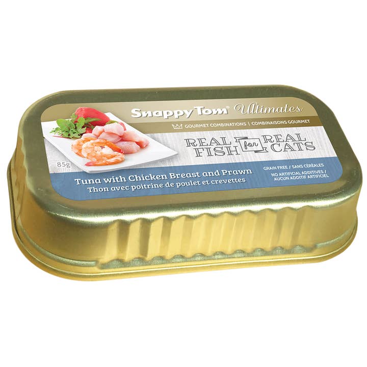 Snappy Tom Ultimates® - Tuna with Chicken Breast and Prawn for wholesale by Snappy Tom Pet Supply