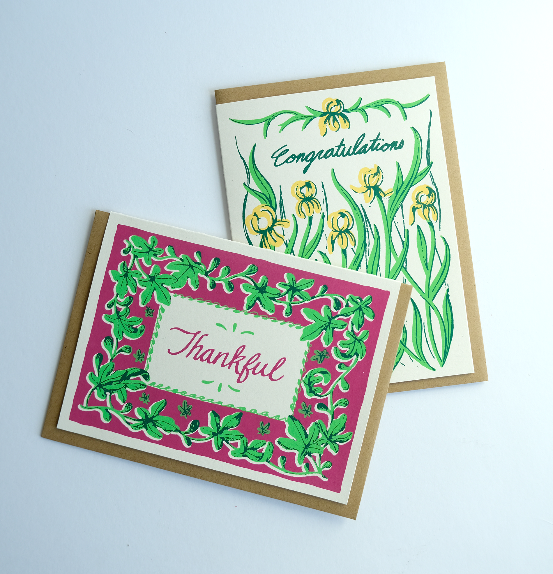 Sparkwell Press - Wholesale Thanksgiving Card - Thankful Fig Branch Card1