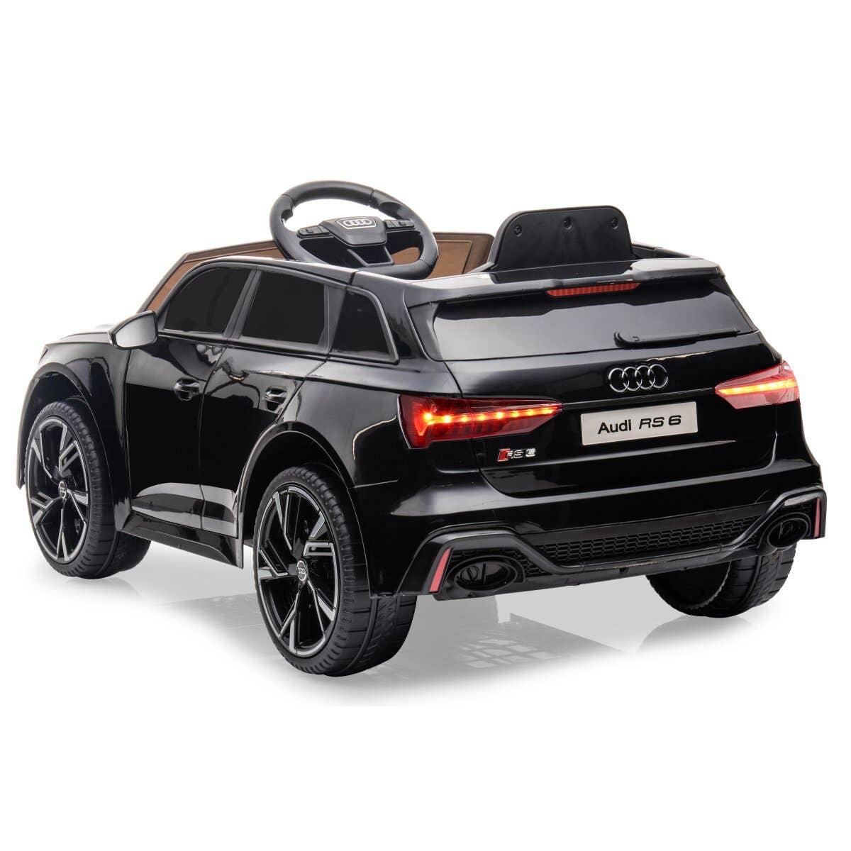 mhw24 - Wholesale Toy Car/Truck - Kids - Ride-on Audi RS 6 black 12 V 2.4 GHz6