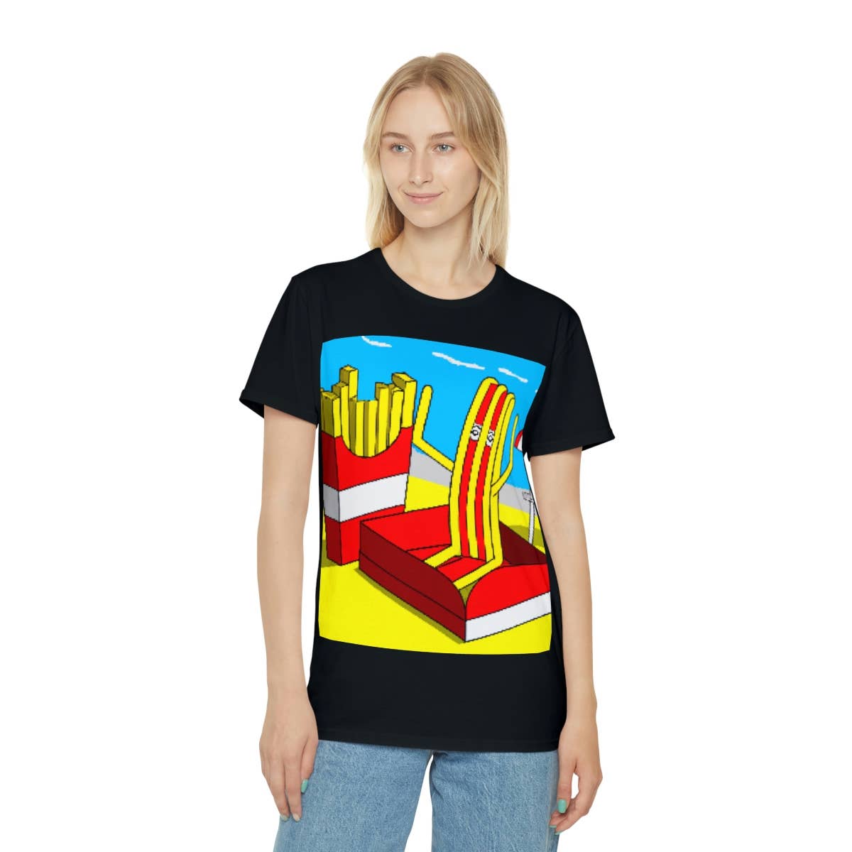 Disciplinatha - Wholesale Screen Printed T-Shirt - Women's - Disciplinatha AI: Microwaved7