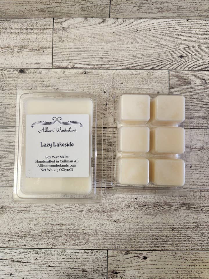 Lazy Lakeside Soy Wax Melts for wholesale by Allison Wonderland