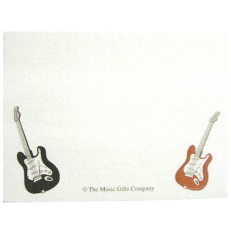 Bloc de notas adhesivo - Guitarras eléctricas para venta al por mayor de THE MUSIC GIFTS COMPANY