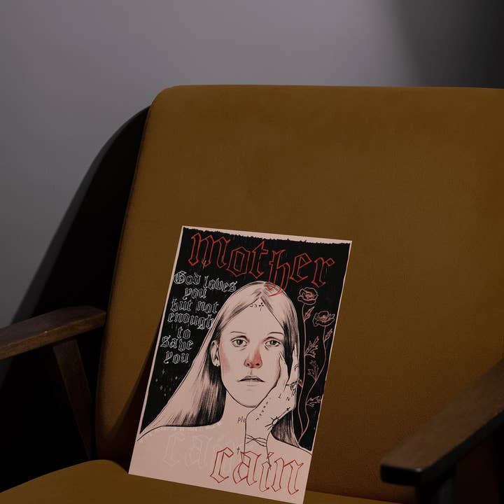 Spilt Milk Press – wholesale Art print – Ethel Cain A4 Art Print1