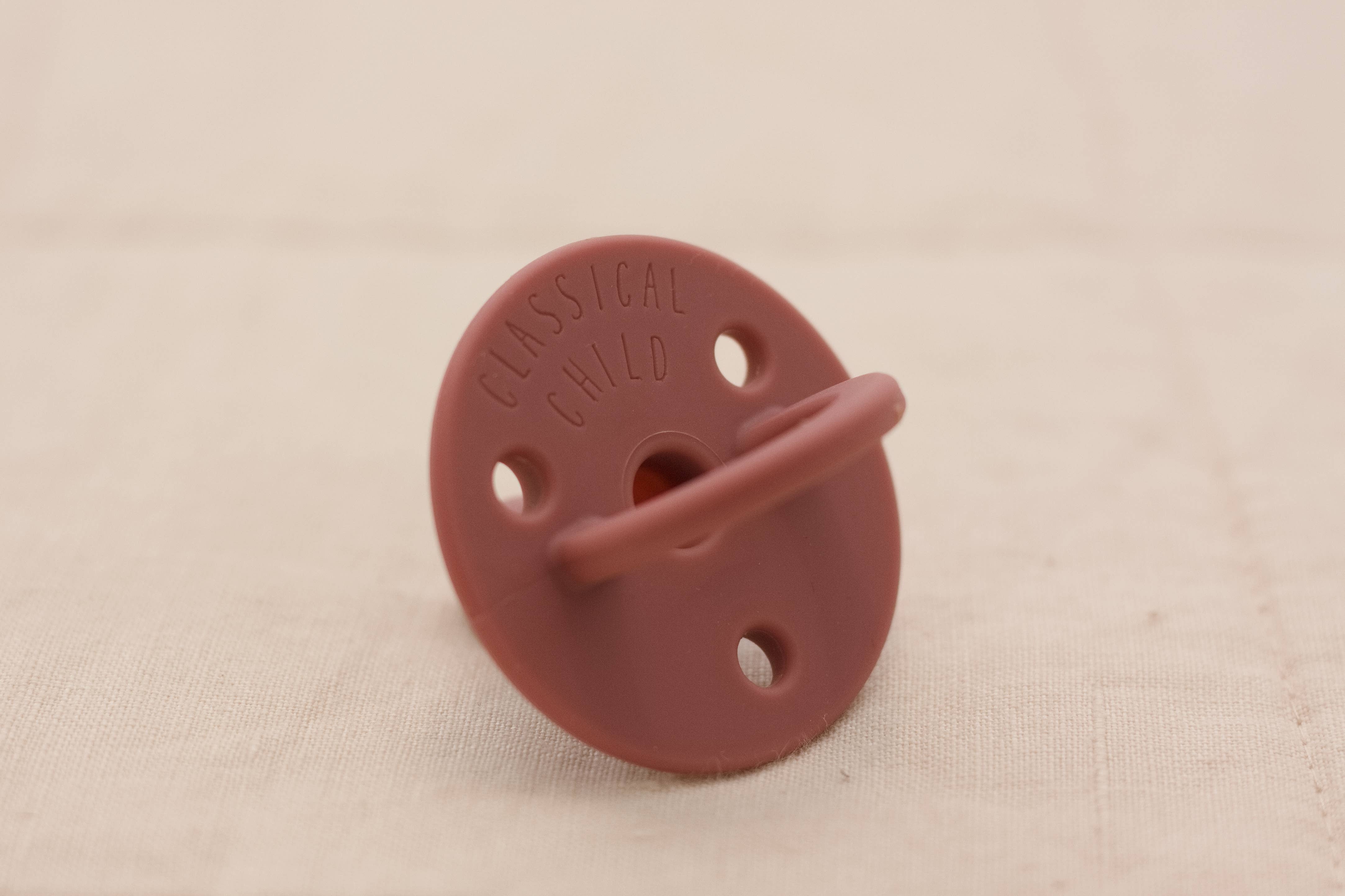 Classical Child - Wholesale Pacifier - Baby - Eco-Friendly Baby Pacifier in Desert Rose Color4