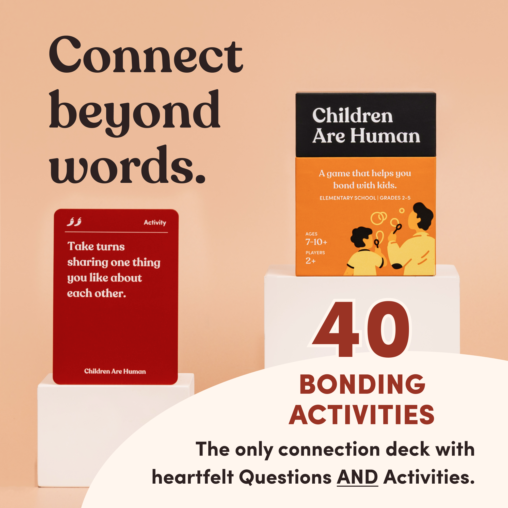 Parents Are Human | Card Games for Family, Love, & Healing - Wholesale Card Game - Children Are Human (Ages 7-10+)5