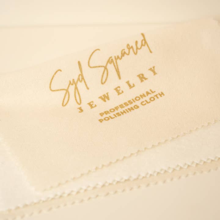 Paño de pulido para venta al por mayor de Syd Squared Jewelry