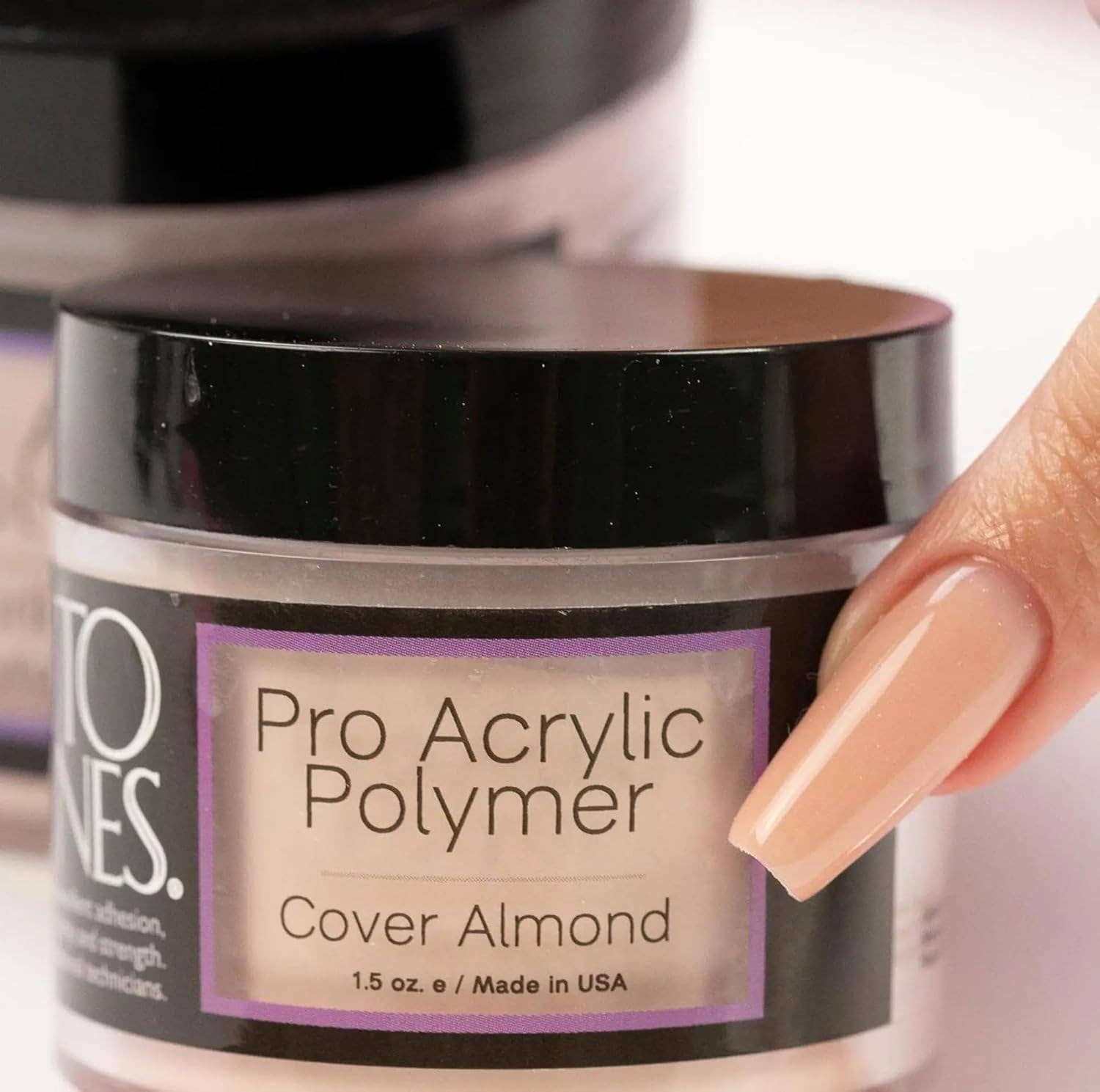 Tones Acrylics | Gels | Nail Art | Nail Tools & Accessories - Wholesale Nailcare Set - Pro Acrylic Powder: Cover Almond1