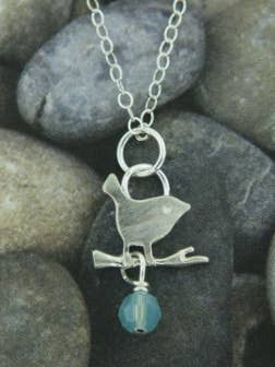 LIttle Birdie Necklace for wholesale by Sosie Designs