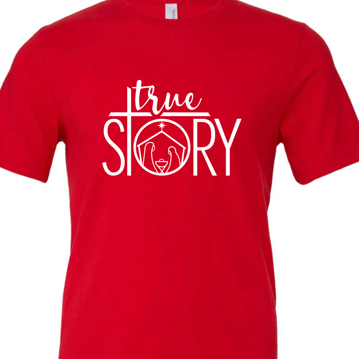 Kiki's Boutique - Vendita all'ingrosso Maglietta serigrafata - Donna - Maglietta natalizia True Story1