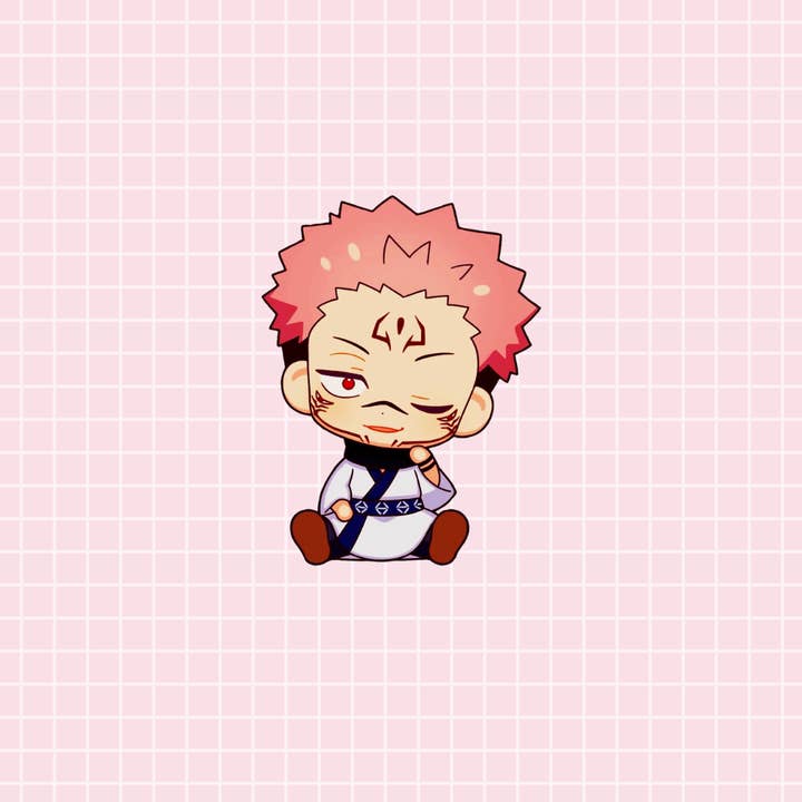 MPB Stationery - Wholesale Sticker - Chibi Sukuna2