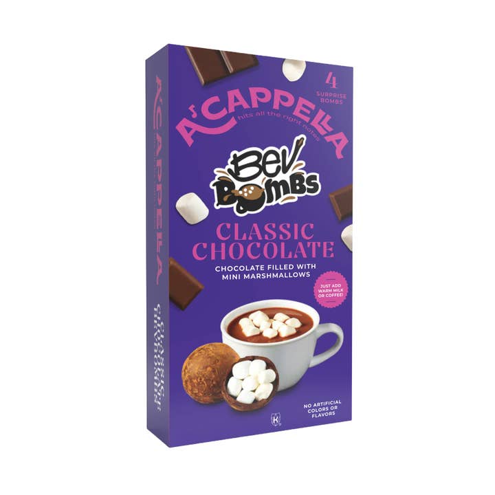 The Original Hot Chocolate BevBombs - Classic Hot Chocolate for wholesale by A'ccapella Chocolate