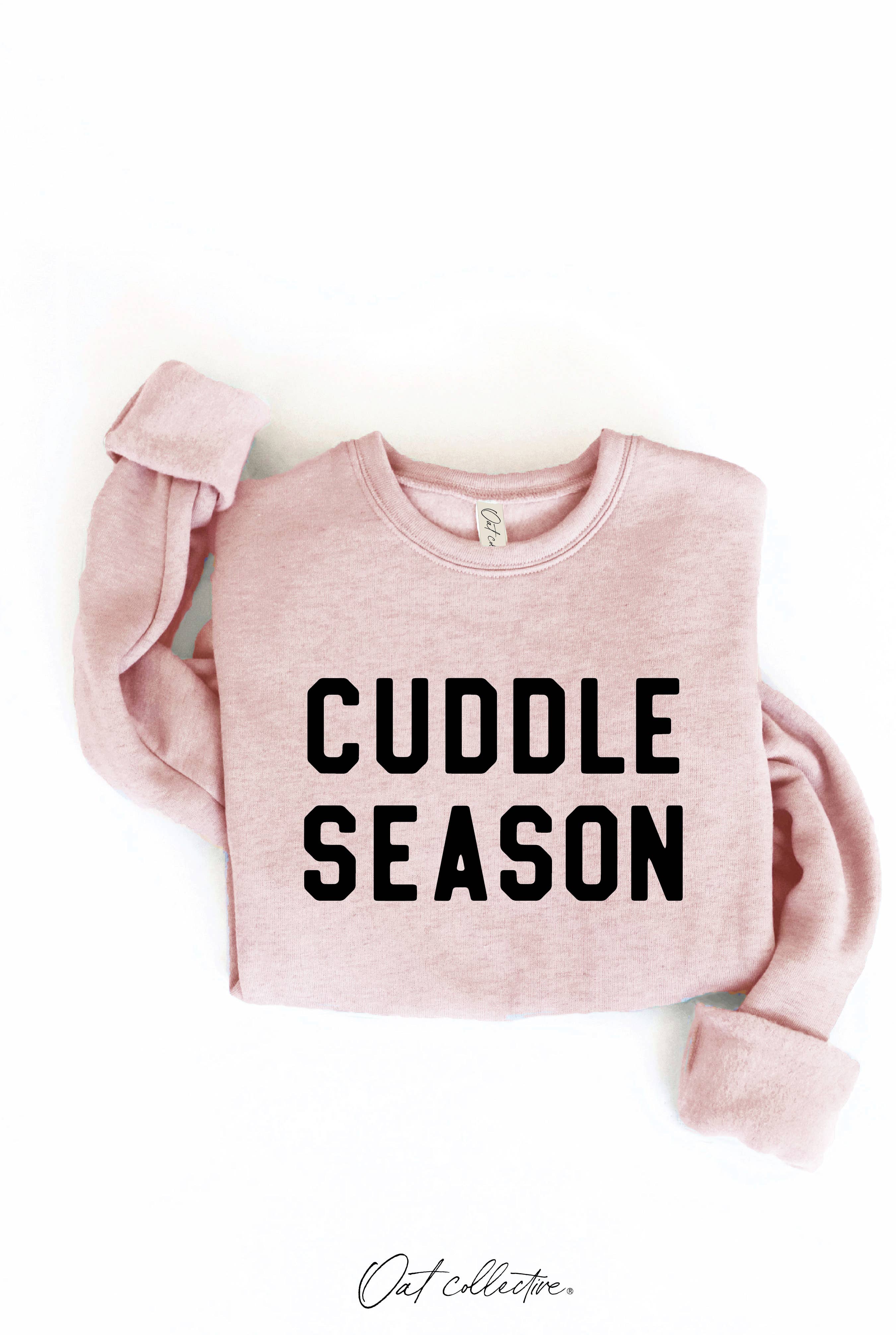 OAT COLLECTIVE - Wholesale Graphic Sweatshirt - Women's - CUDDLE SEASON Graphic Sweatshirt 15