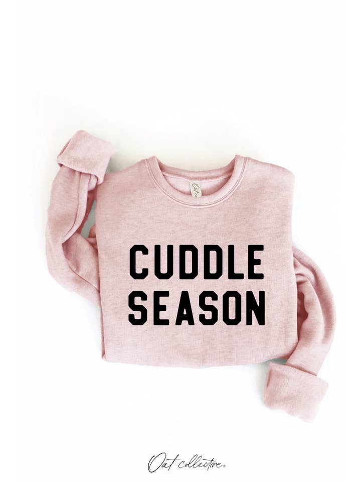 OAT COLLECTIVE - Wholesale Graphic Sweatshirt - Women's - CUDDLE SEASON Graphic Sweatshirt 15