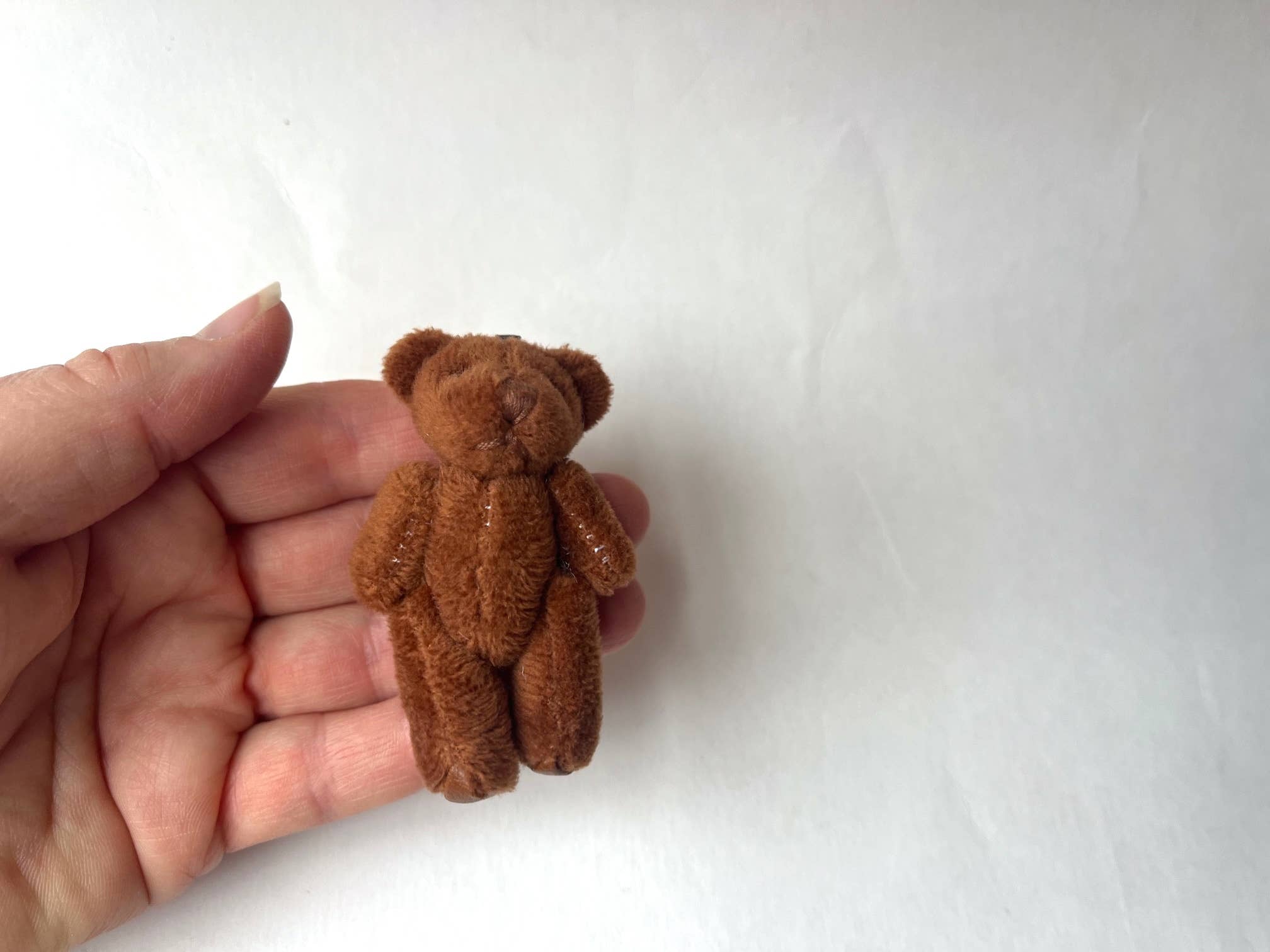 The Gifted Rat - Wholesale Stuffed/Plush Toy - Kids & Baby - Miniature Plush Bear With Brown Feet (dark brown)4