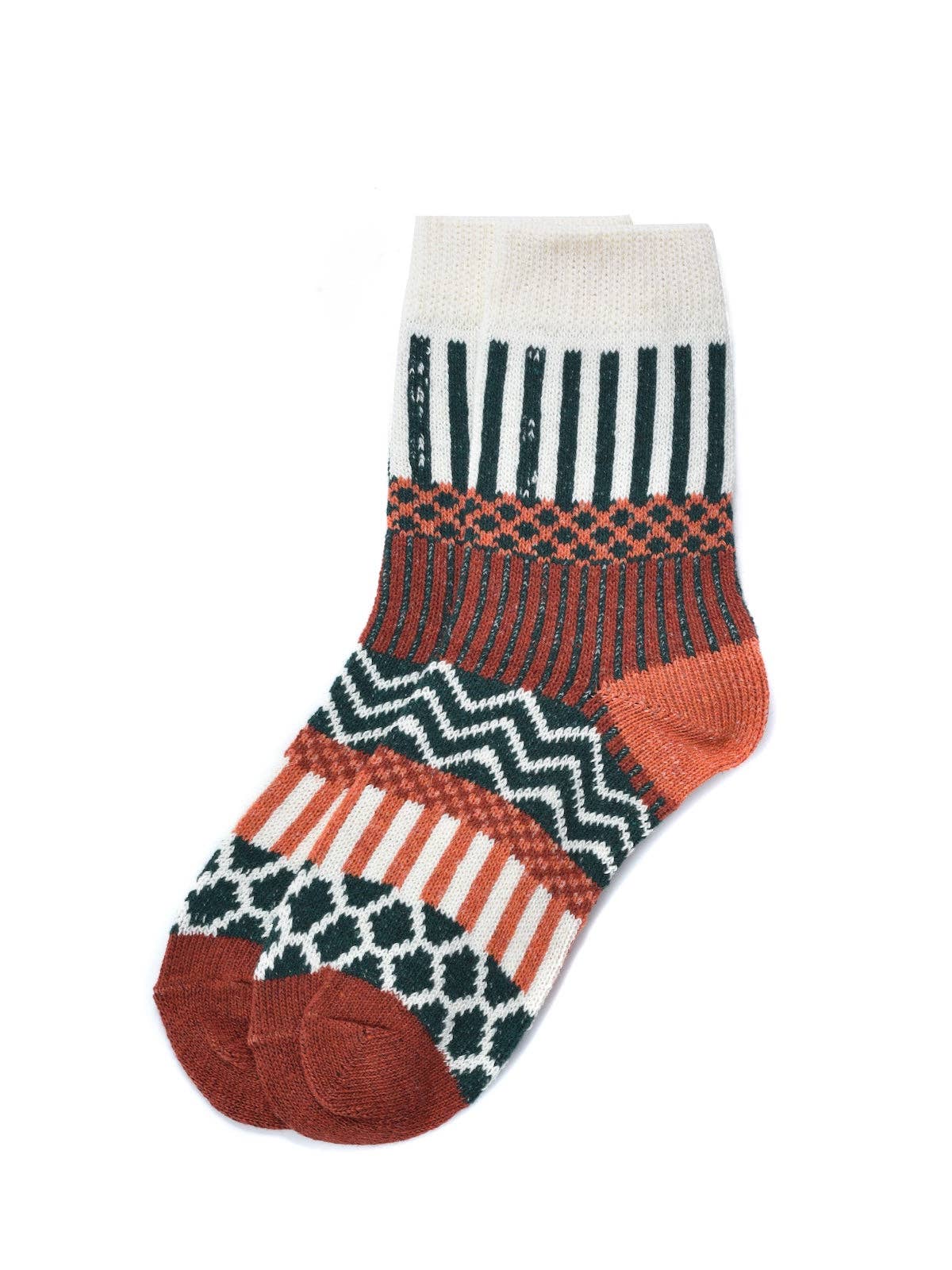 Funkyrel® Atzbranding Limited - Wholesale Socks - Women's - Rufia - 5 Pairs Bohemian Wool-Blend Socks Set14