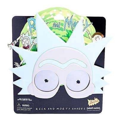 H2W dba Sun-Staches - Wholesale Sunglasses - Unisex - Officially Licensed Rick and Morty - Rick Sun Staches2