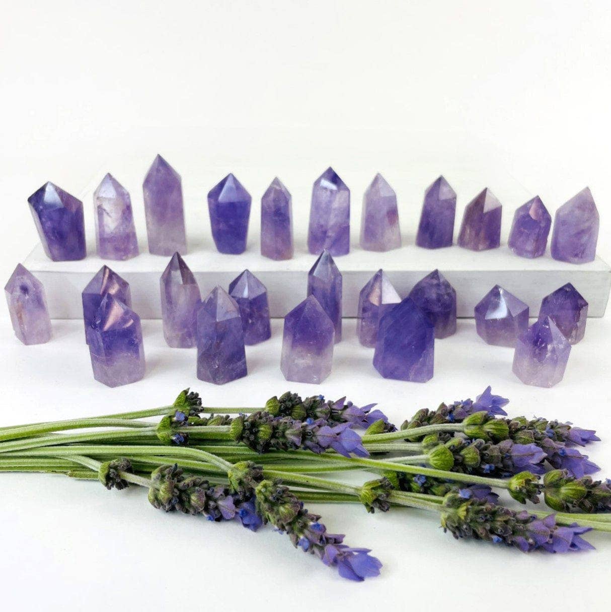 Rock Paradise - Wholesale Spiritual Stone/Crystal - Amethyst Crystal Tower - Calming Stone Metaphysical - YOU CHOOSE SIZE6