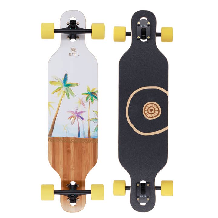 BTFL Longboard COCCO - Cruiser Dropthrough completo per la vendita all'ingrosso da parte di Puravida Sports GmbH