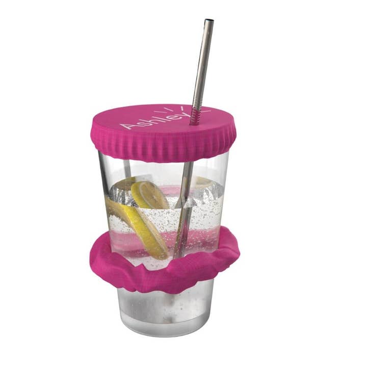 Empowered by Ashley - Wholesale Drink Topper - Tipple Topper Scrunchie Drink Cover4