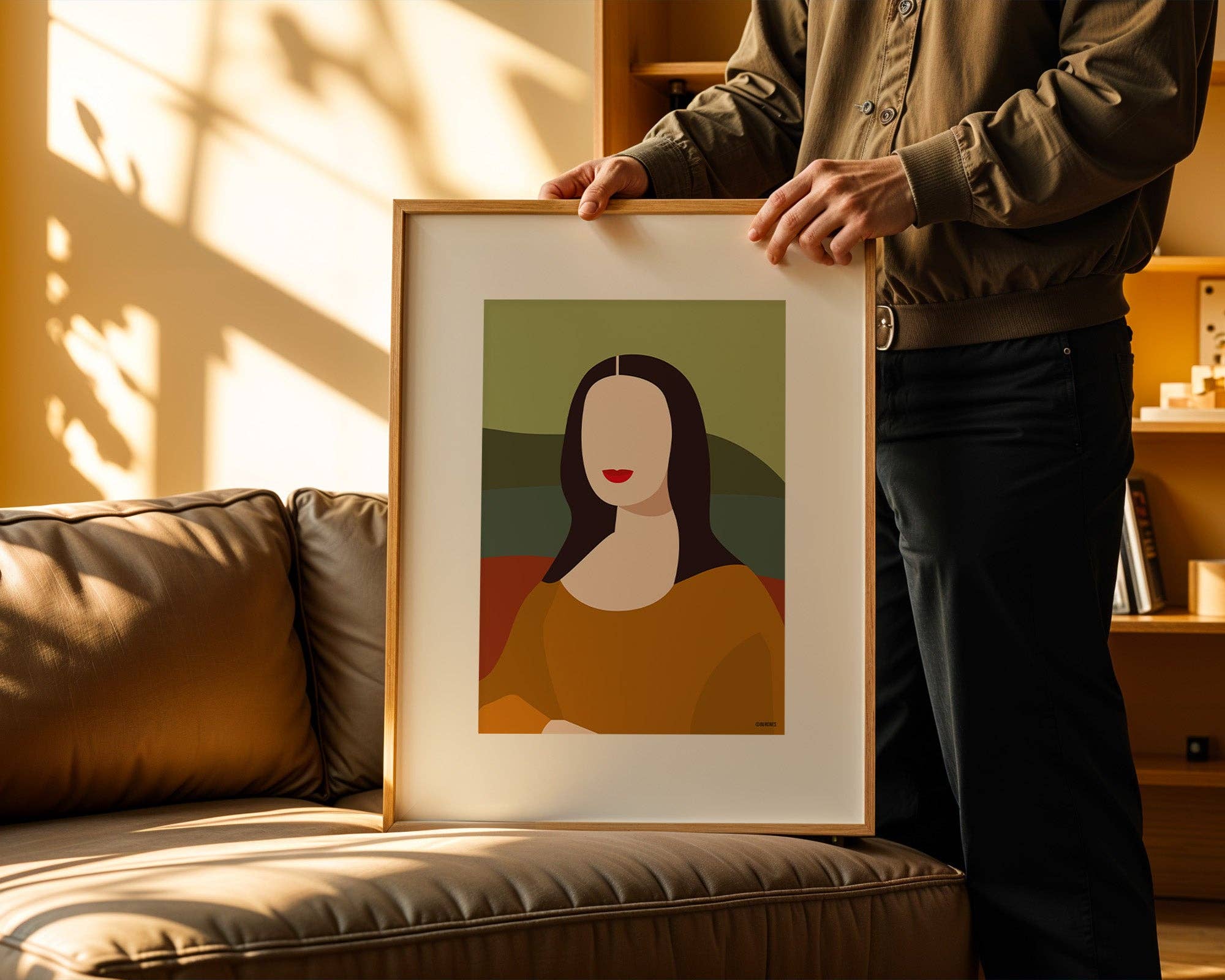 Burones - Wholesale Art Print - Artprint Mona Lisa5