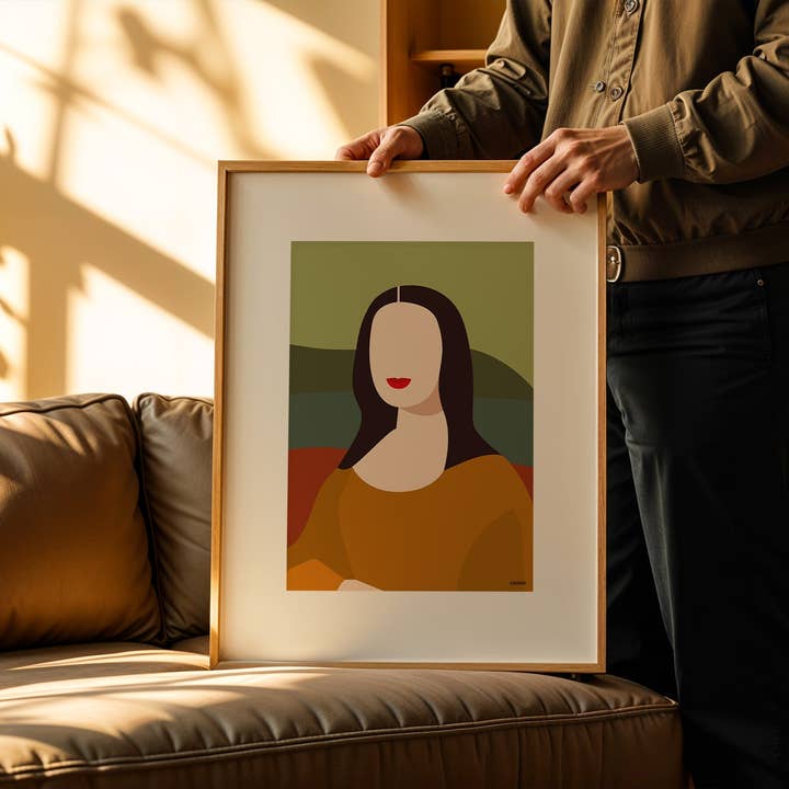 Burones - Wholesale Art Print - Artprint Mona Lisa5