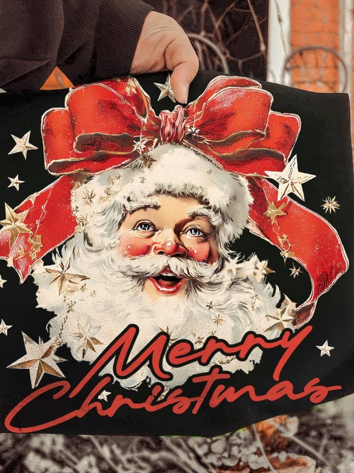 Funky Monkey – Engroshandel Grafisk Sweatshirt - Dame – Julesweatshirt med glædelig jul1