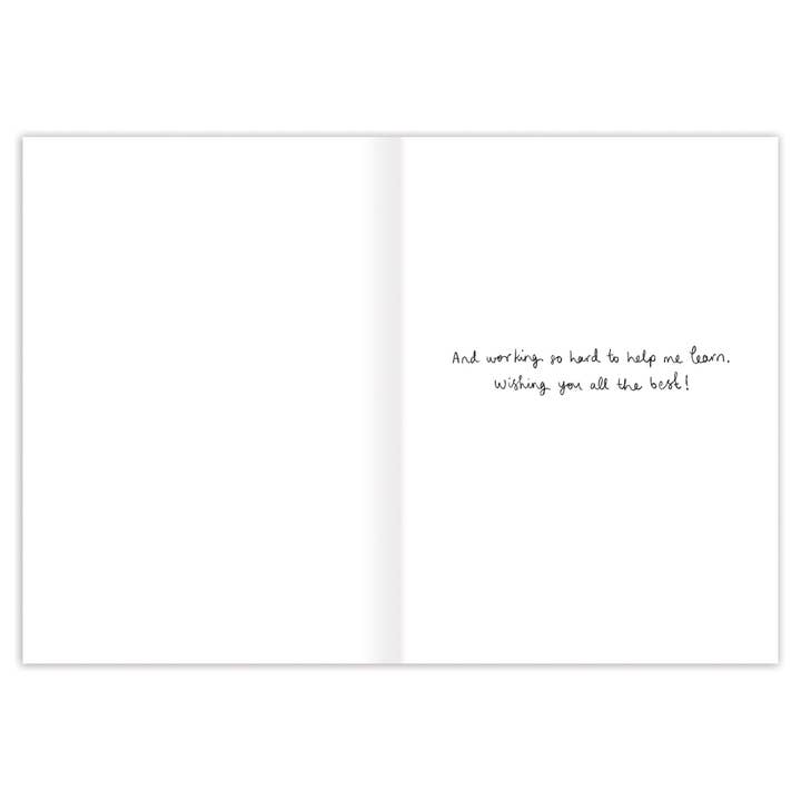 Biely & Shoaf – Großhandel Karte zum Schulstart / für Lehrende – Dankeschön-Lehrer-1