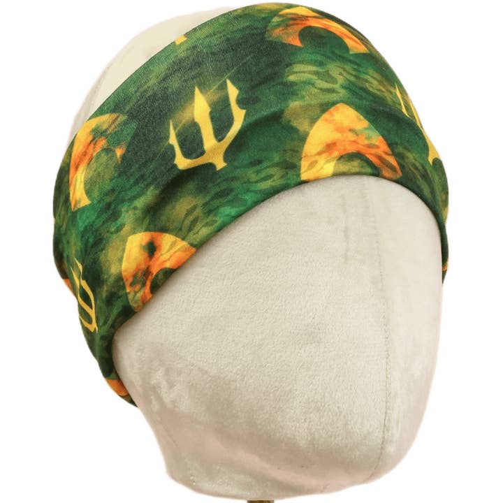 Atlantis Stretch Headband for wholesale by The Sassy Olive Handmade Headbands