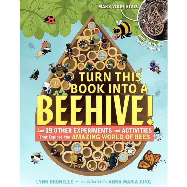 Hachette Book Group - Wholesale Early Reader Book (6-8) - Turn This Book Into a Beehive!