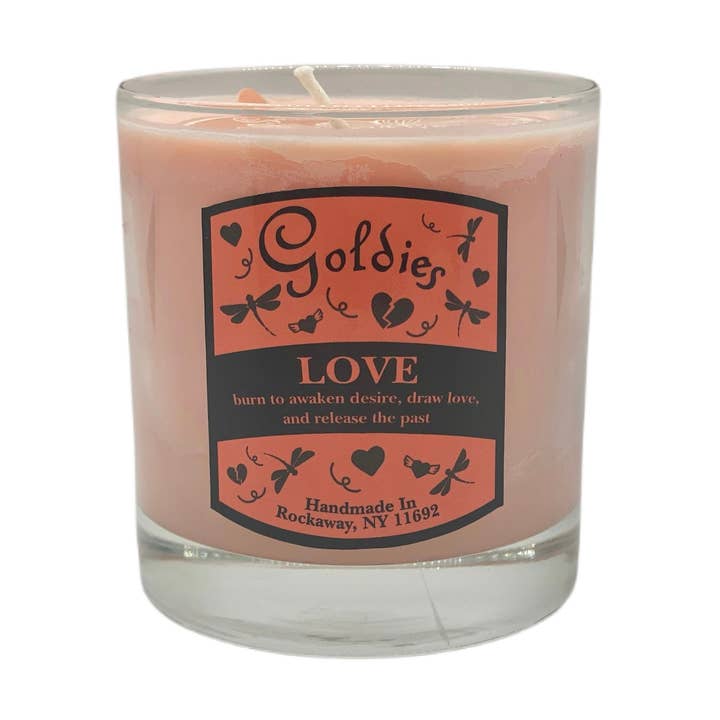 Love Spell | Orange | Lavender | Rose | Essential Candle for wholesale by Goldie's Natural Beauty