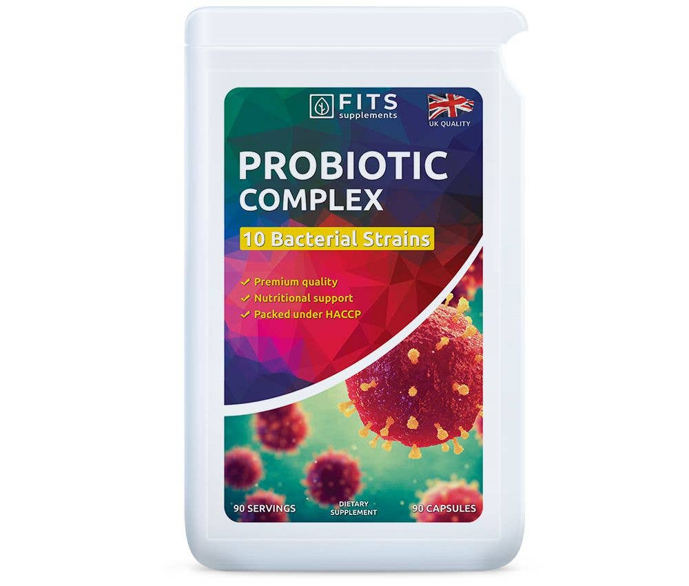FITS – Engroshandel Kosttilskud og vitaminer – Probiotic Complex 90 kapsler0