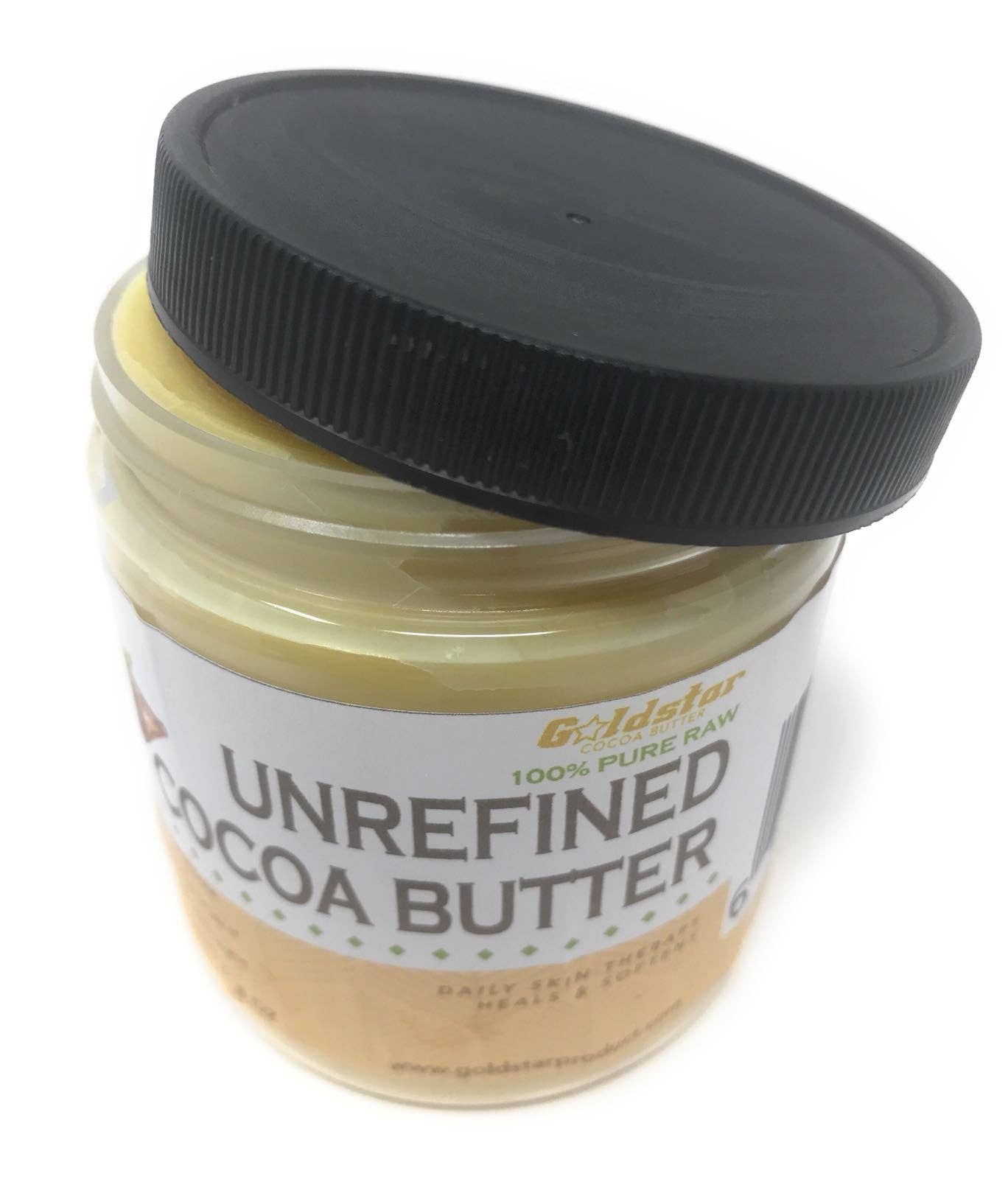 Goldstar Shea Butter – wholesale Body balm/butter – Goldstar 100% Pure Raw Unrefined Cocoa Butter For DIY Body Butter - 8OZ