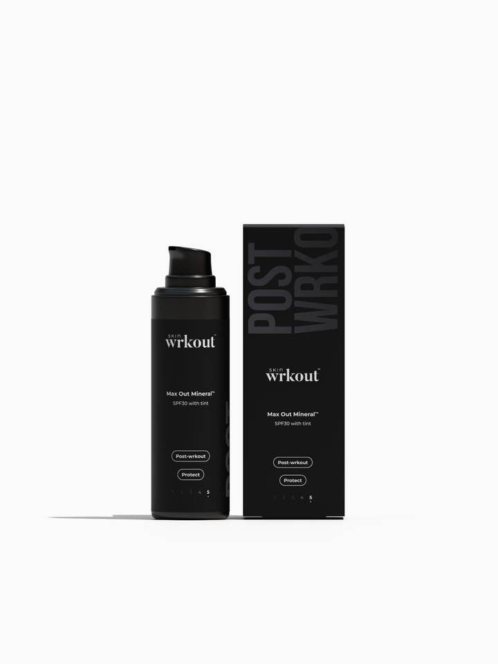Max Out Mineral™ SPF30 with Tint (Post-wrkout™) for wholesale by Skin Wrkout