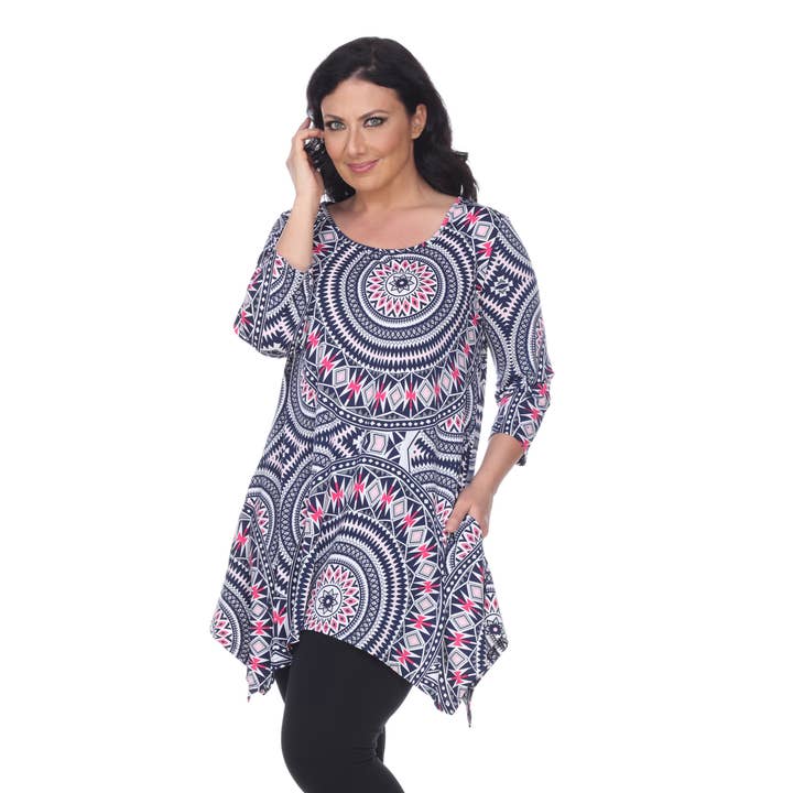 Tunica Maji - Taglie forti per la vendita all'ingrosso da parte di WHITE MARK