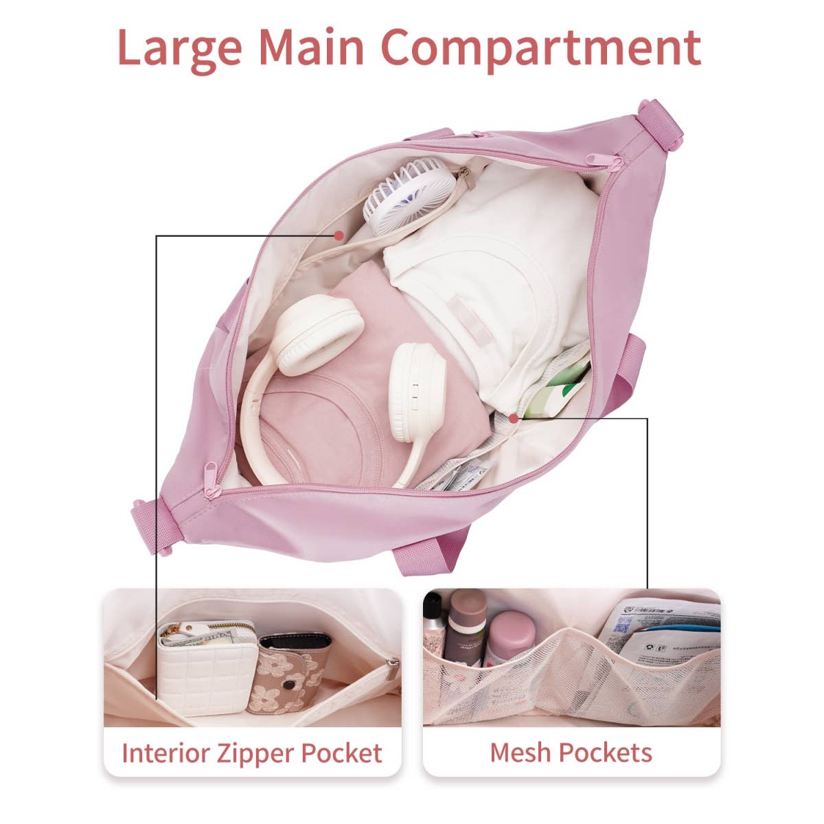 wandf - Wholesale Weekender Bag - Unisex - Travel Duffel Weekender Overnight Bag Carry on Tote Bags29