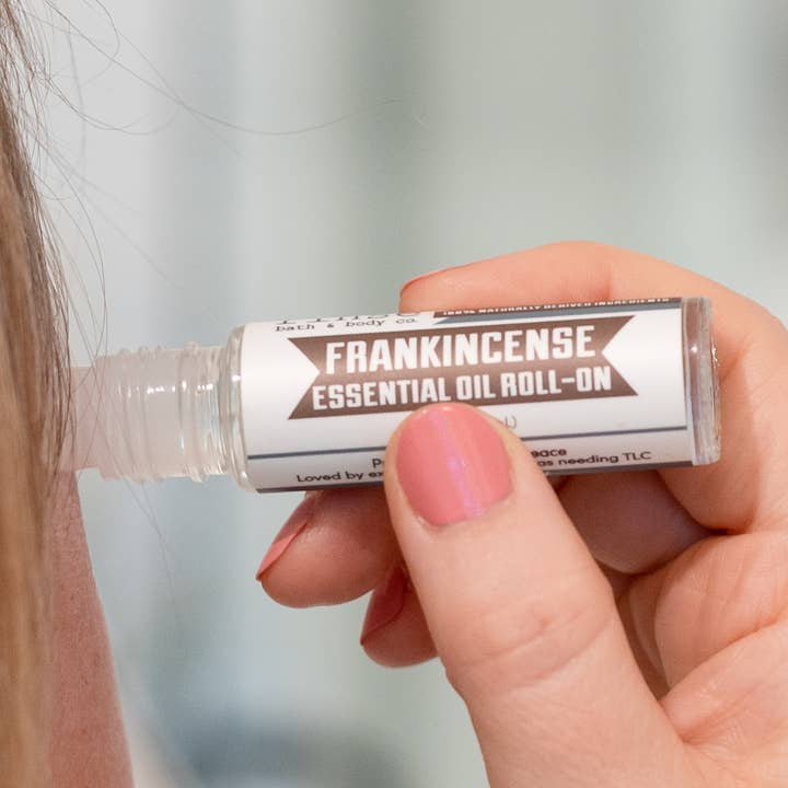 Frankincense Roll-On | Grounding + Skin | Squalane Carrier for wholesale by Rinse Bath Body Inc