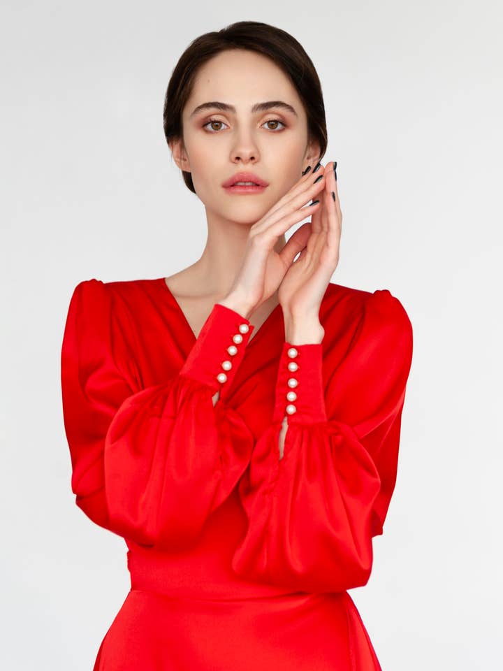 Fire Phoenix Dress for wholesale by La Musa