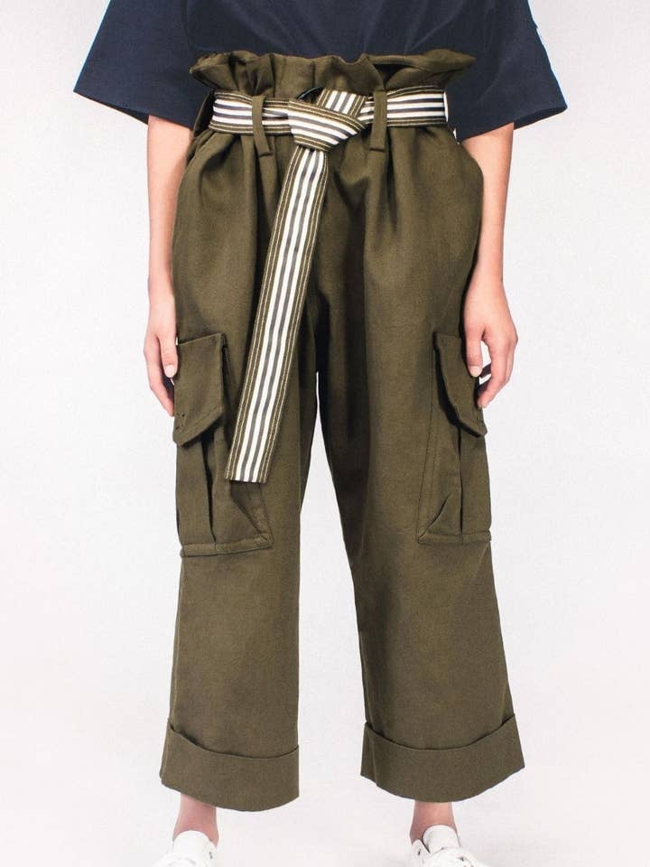 TFP FILIPE BREDE BENBUKSER (OLIVEN) for engroshandel hos FURI Sport