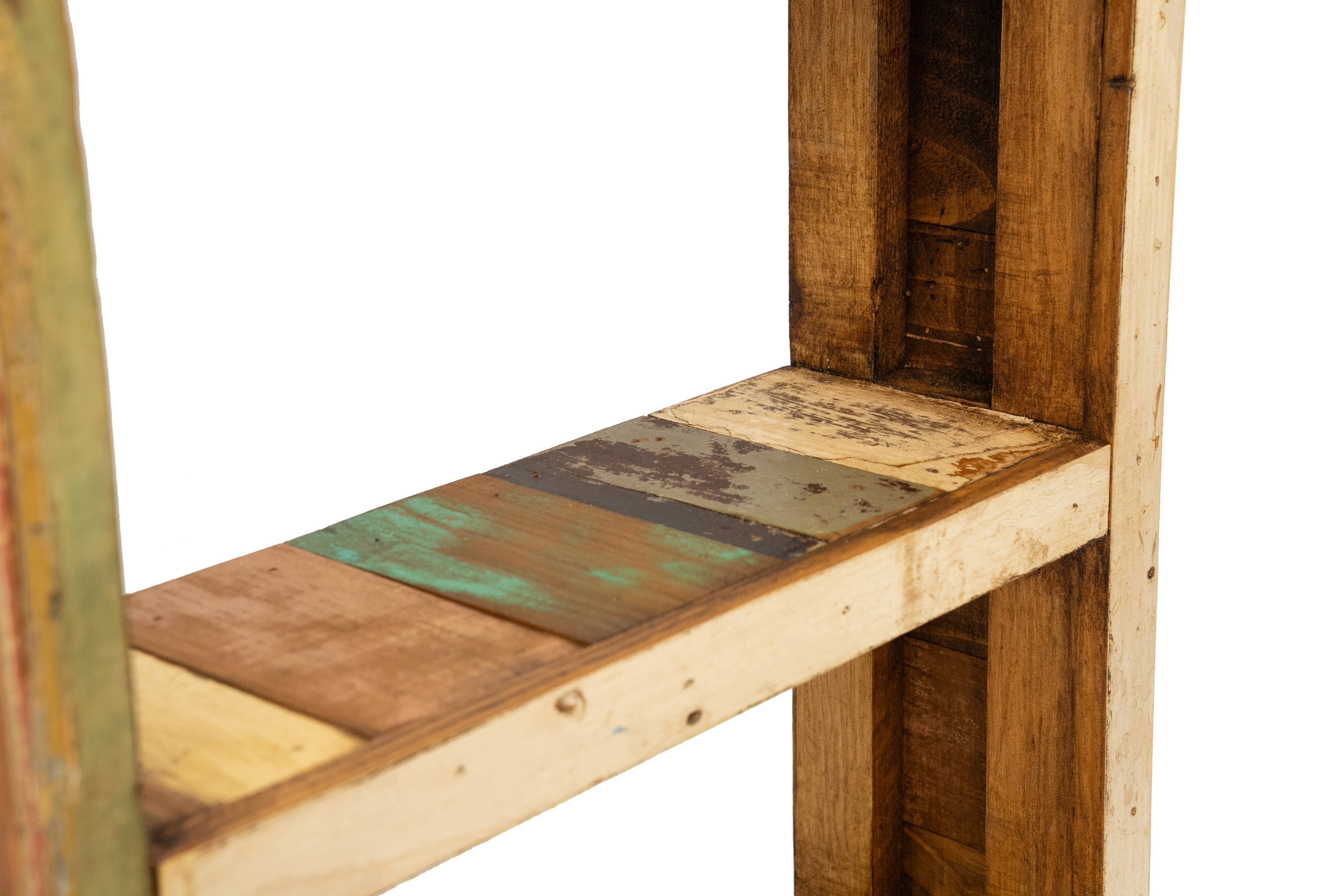 My Amigos Imports – Großhandel Wandregale – Montrose Wandregal aus recyceltem Holz, 43 cm B x 14 cm T x 76 cm H - NEU9