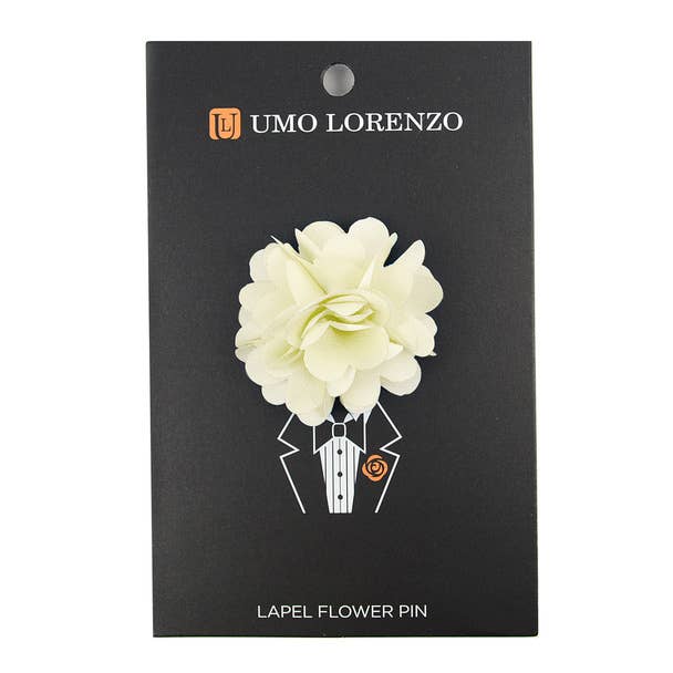 Selini New York - Wholesale Lapel Pin/Button - Solid Mini Bouquet Clutch Back Flower Lapel Pins1