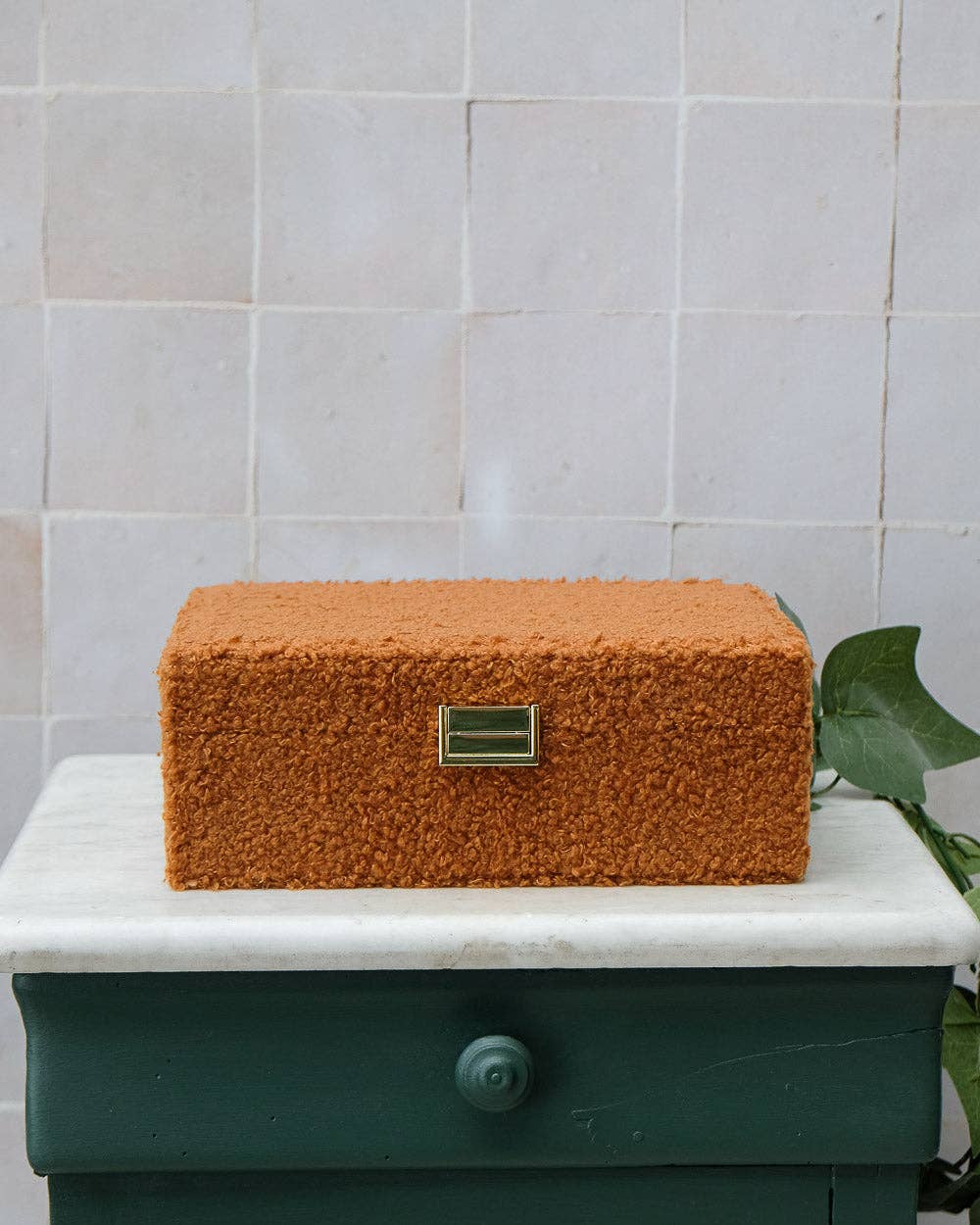 Maison Scarlett - Vente Boîte/rangement à bijoux - Boîte à bijoux Louise en moumoute12