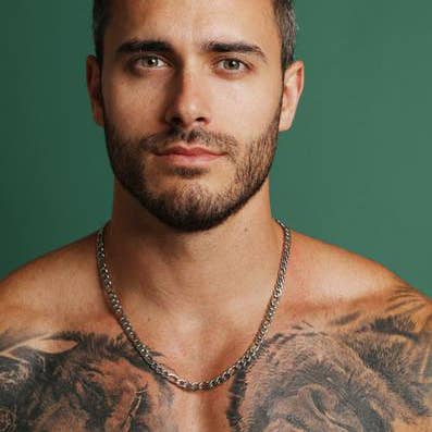 We Are All Smith – Colar de elos e correntes por atacado – Colar de corrente Figaro de aço inoxidável de 7mm para homens1