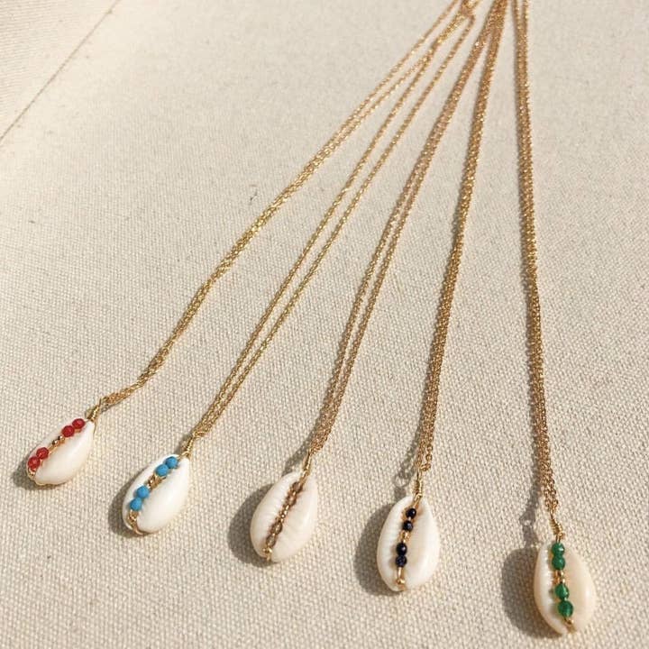 Collar chapado en oro CAURI para venta al por mayor de Zelda Bijoux