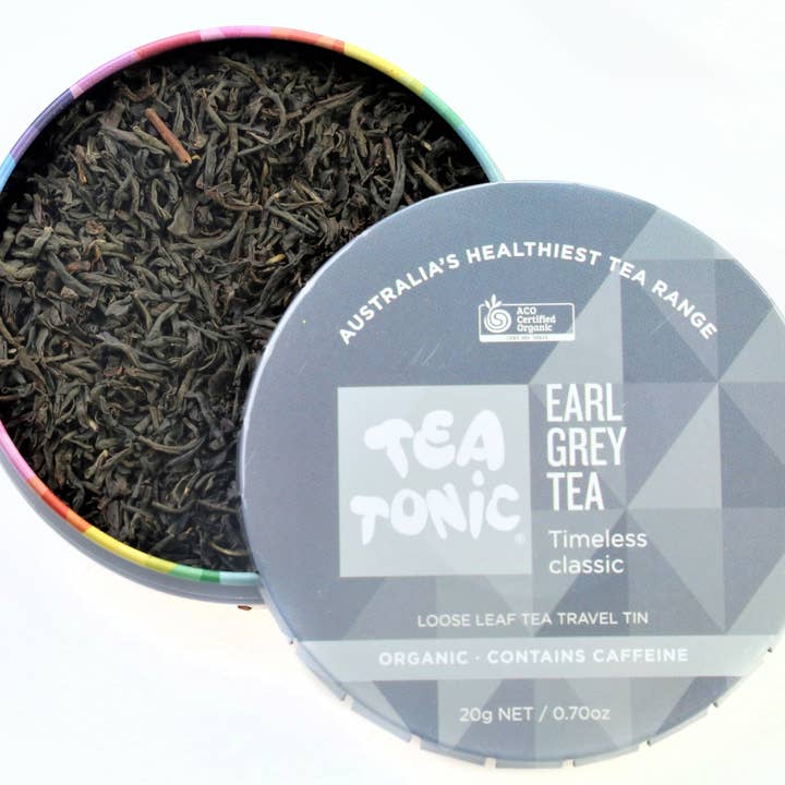 Tea Tonic - Wholesale Loose tea - Earl Grey Tea Loose Leaf Travel Tin