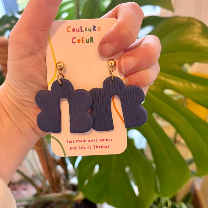 SALES - Mallorca - Navy blue striped for wholesale by Couleurs cœur