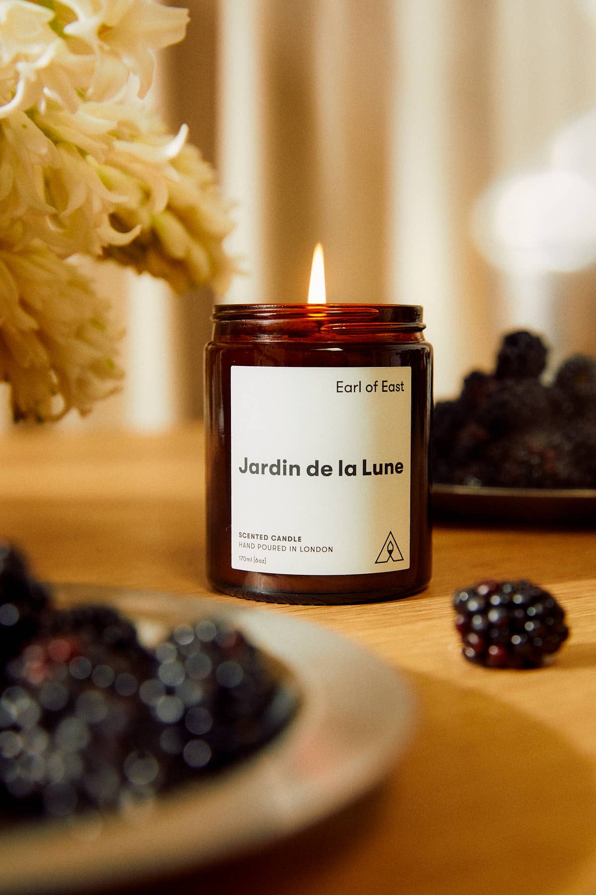 Earl of East – wholesale Jar/filled candle – Jardin de la Lune | Soy Wax Candle 170ml [6oz]2